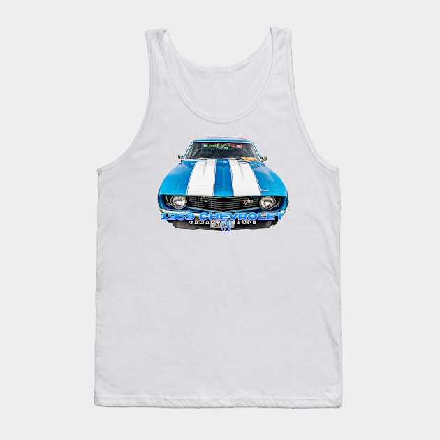 1969 Chevrolet Camaro Z28 Coupe Tank Top by Gestalt Imagery